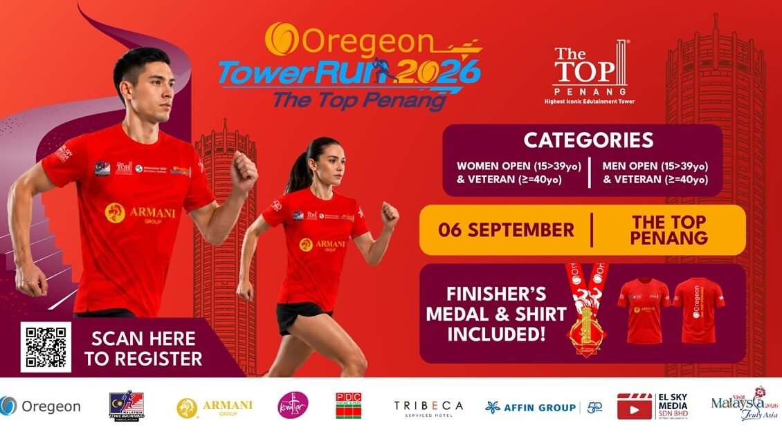 Oregeon TowerRun 2026 @ The TOP Penang event banner