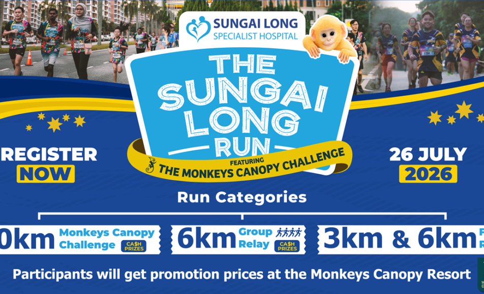 The Sungai Long Run 2026 event banner
