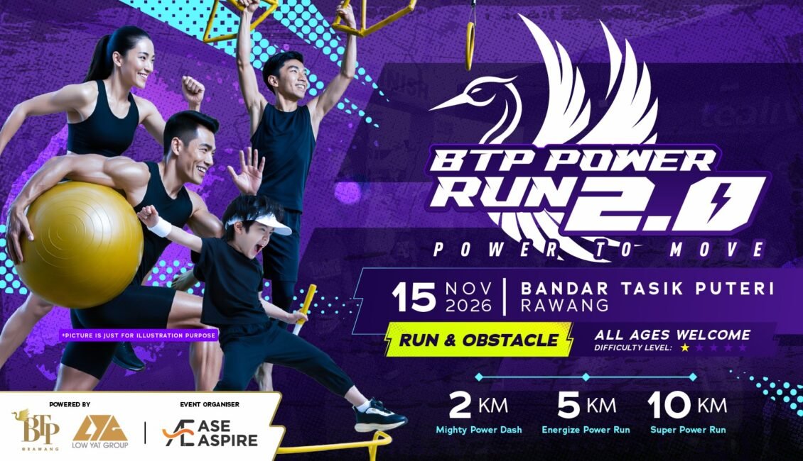 BTP Power Run 2.0 event banner