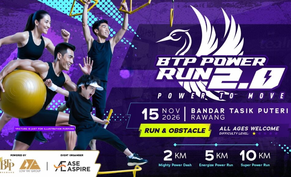 BTP Power Run 2.0 event banner