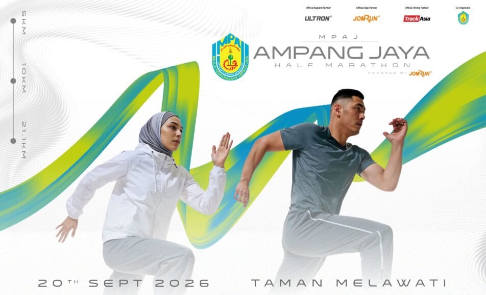 MPAJ Ampang Jaya Half Marathon Powered by JomRun® event banner