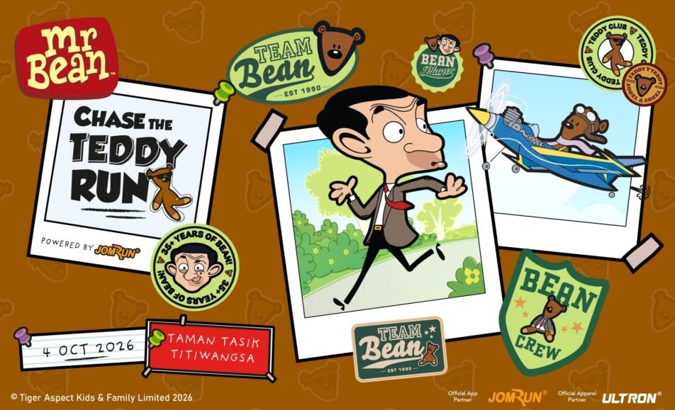 Mr Bean 35th Anniversary Chase the Teddy Run powered by JomRun® - Malaysia event banner