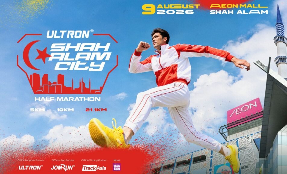 Ultron Shah Alam City Half Marathon 2026 event banner