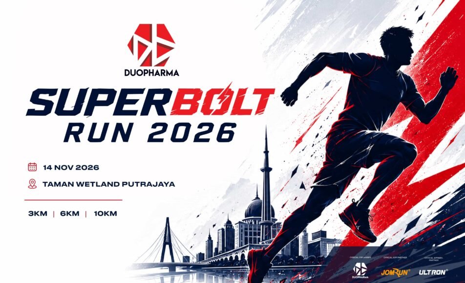 Superbolt Run 2026 Powered by Duopharma event banner