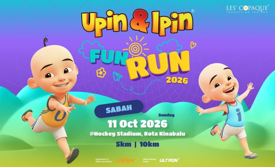 Upin Ipin Fun Run 2026 - Kota Kinabalu event banner