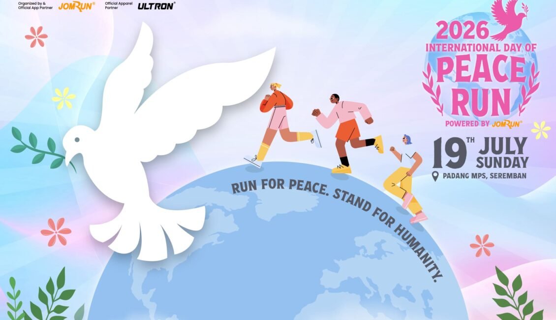 International Day of Peace Run 2026 Powered By JomRun® - Seremban event banner