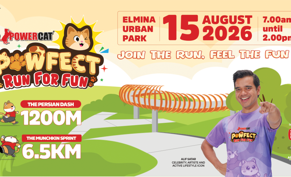 Powercat Pawfect Run for Fun 2026 event banner