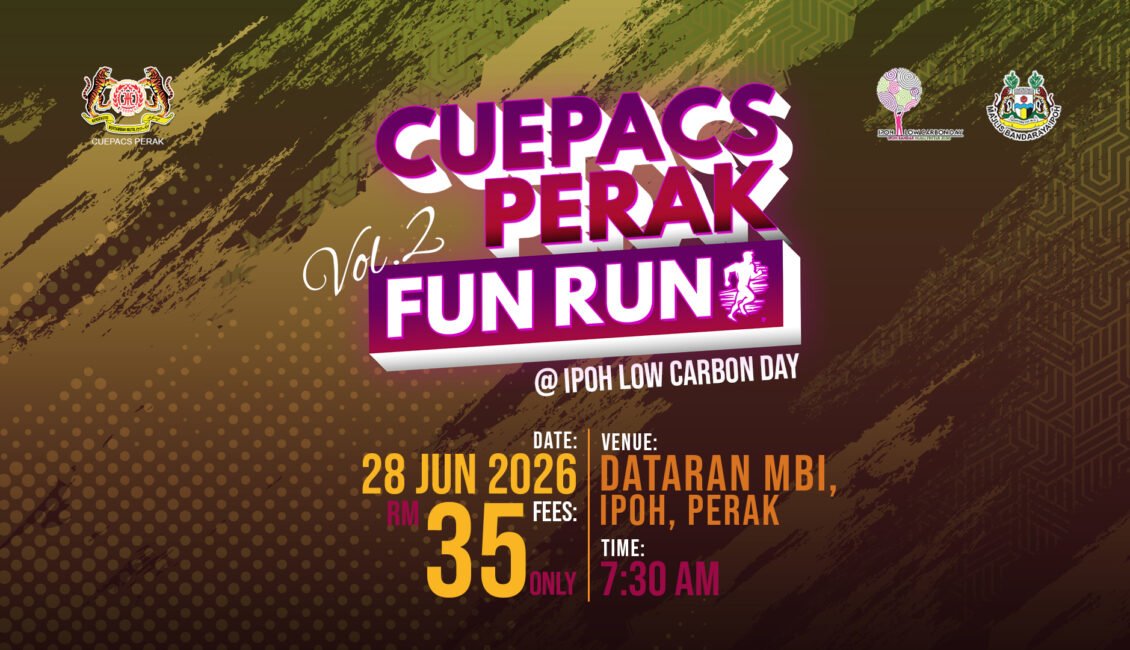 CUEPACS PERAK FUN RUN VOL.2 event banner
