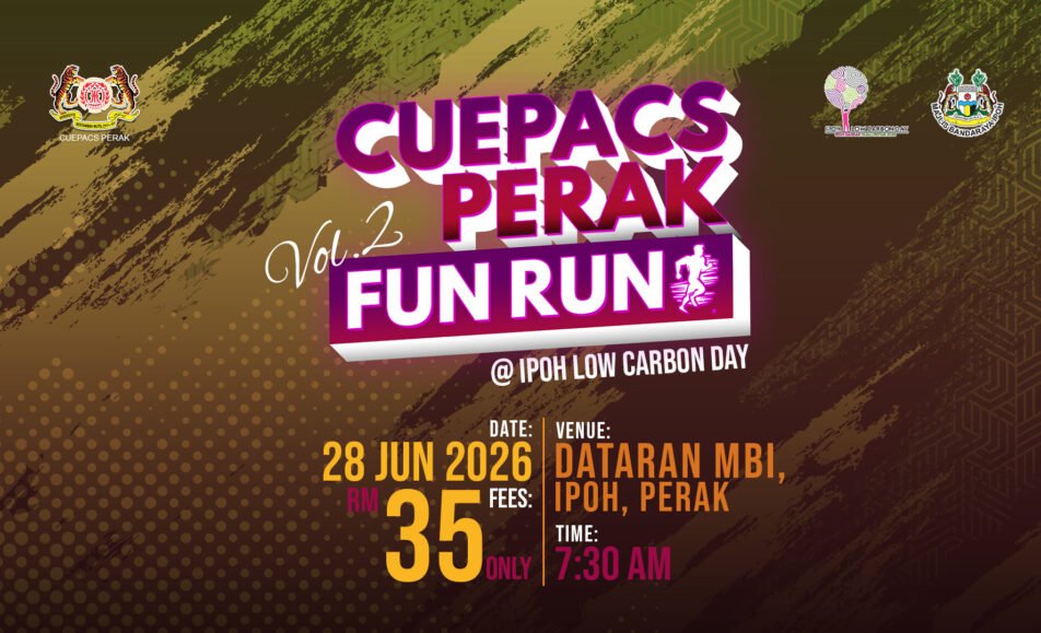 CUEPACS PERAK FUN RUN VOL.2 event banner