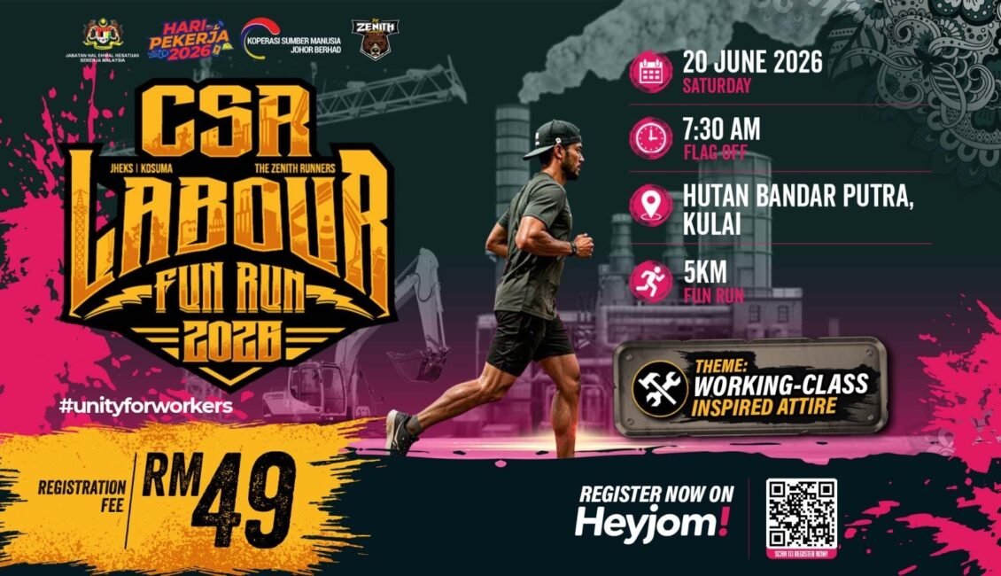 Labour Fun Run 2026 event banner