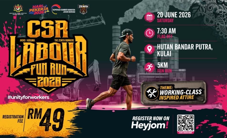 Labour Fun Run 2026 event banner