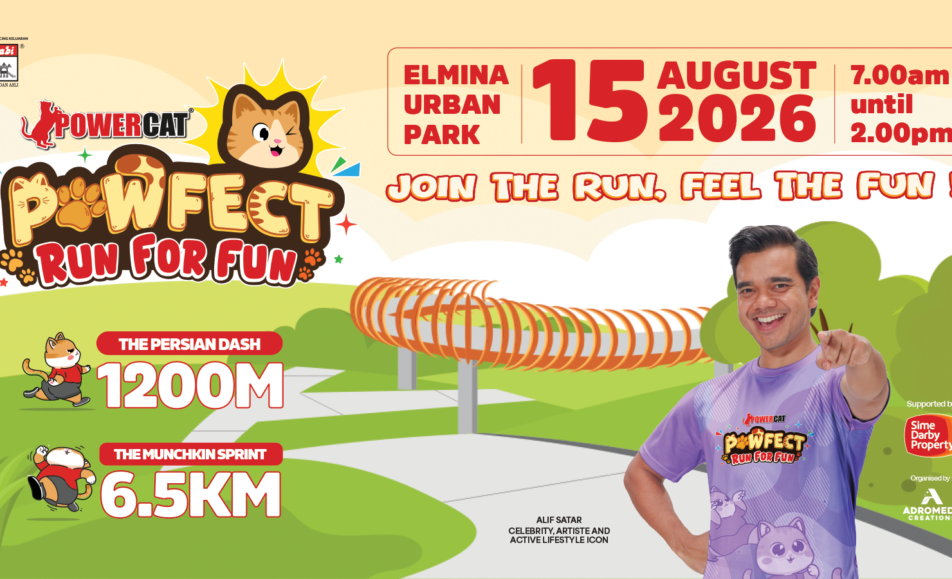 Powercat Pawfect Run For Fun event banner