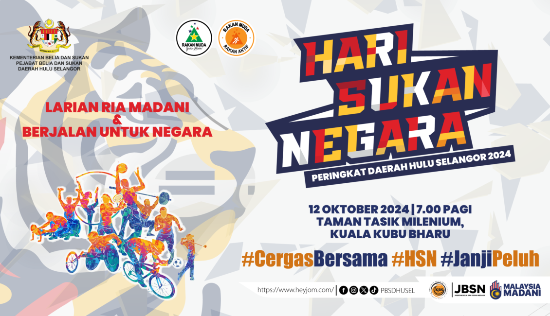 Larian Ria Madani & Berjalan Untuk Negara event banner