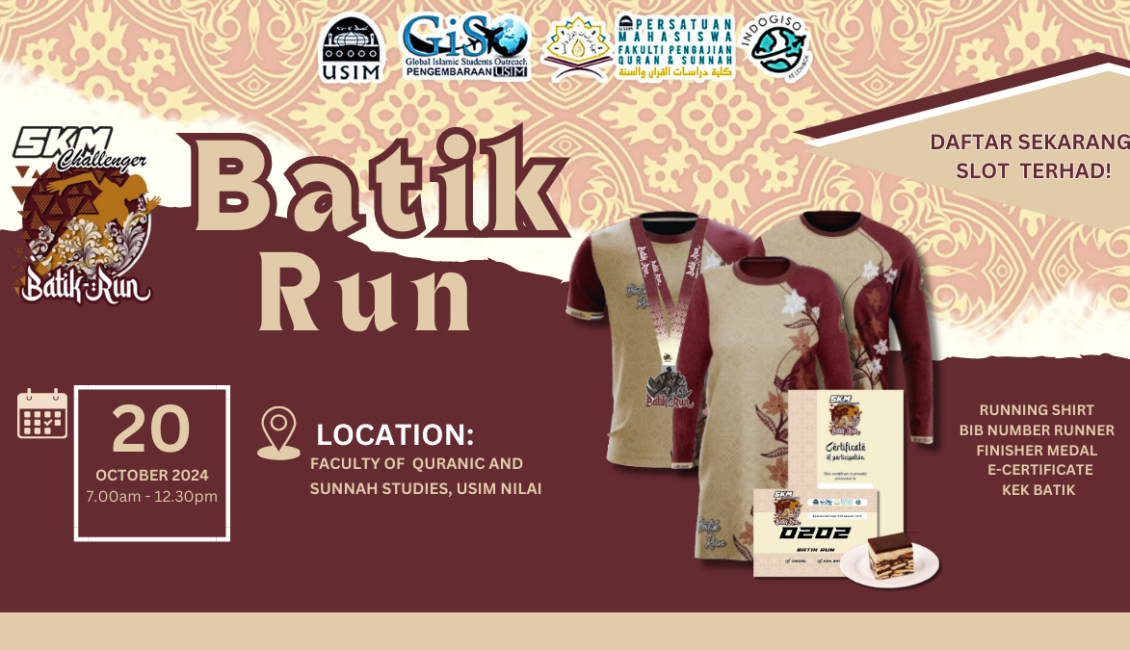 Batik Run 2024 event banner