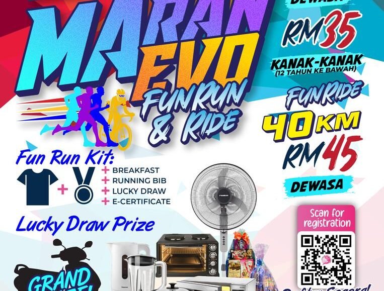 Maran Evo Fun Run 2024 event banner