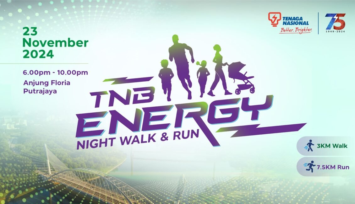 TNB Energy Night Walk & Run 2024 event banner
