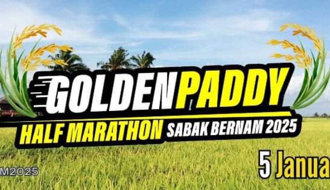 Golden Paddy Half Marathon 2025 event banner