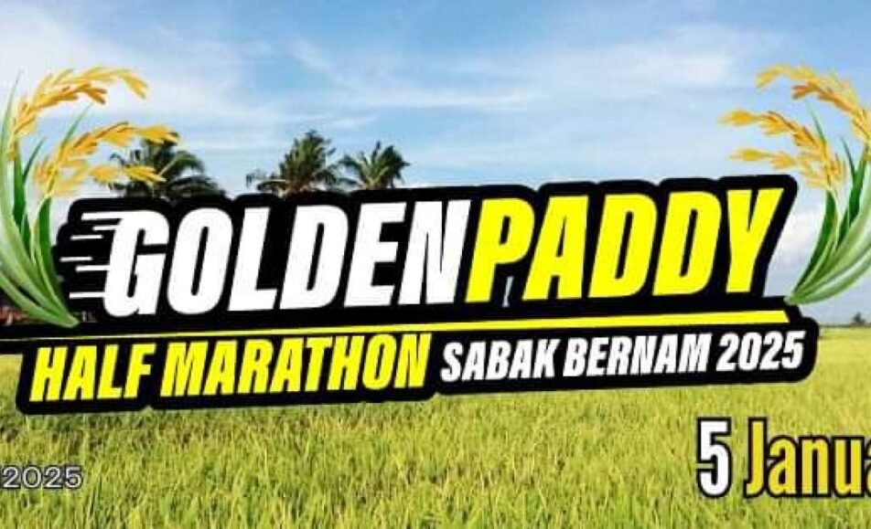 Golden Paddy Half Marathon 2025 event banner