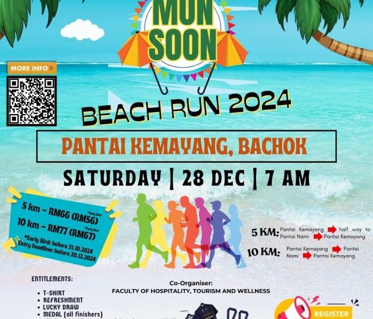 Monsoon Beach Run 2024 event banner