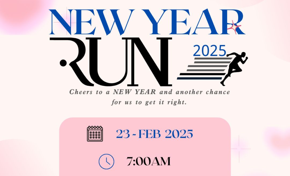 New Year Fun Run 2025 - IPOH event banner