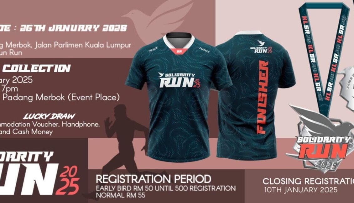 SOLIDARITY RUN 2025 event banner