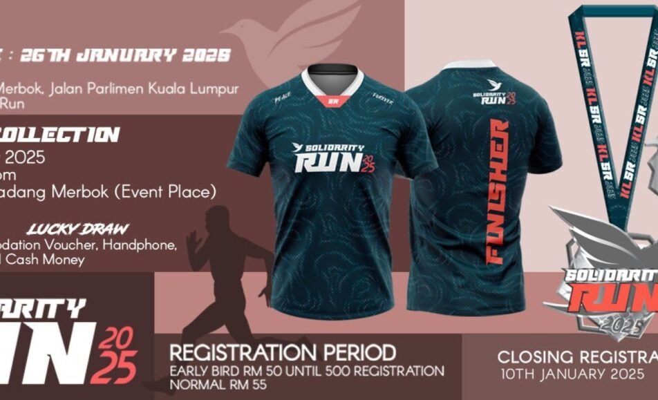 SOLIDARITY RUN 2025 event banner