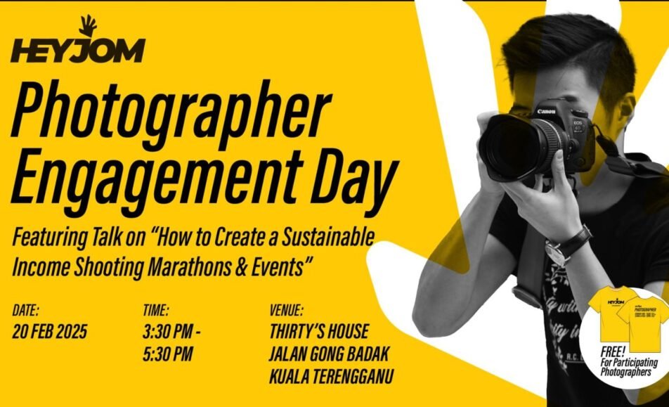 HeyJom Terengganu Photography Activation event banner