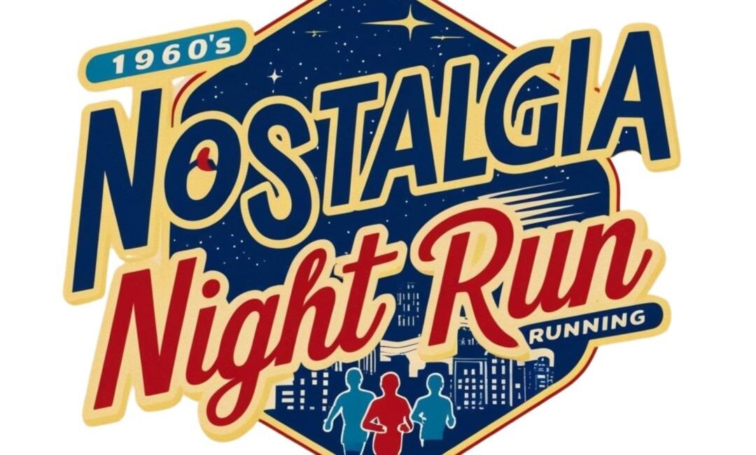 Nostalgia Night Run 2025 event banner