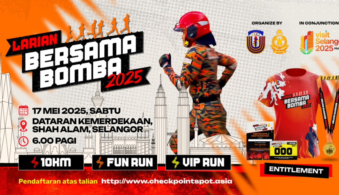 Larian Bersama Bomba 2025 event banner