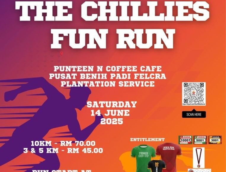 The Chillies Fun Run event banner