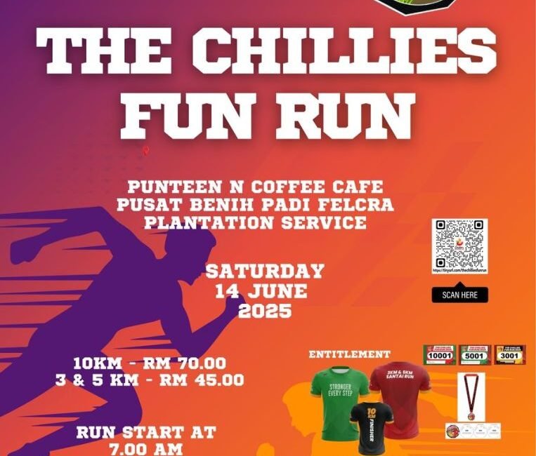 The Chillies Fun Run event banner