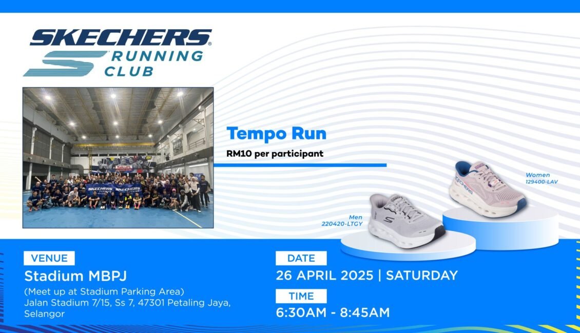 SKECHERS RUNNING WORKSHOP 2025 (APRIL) event banner
