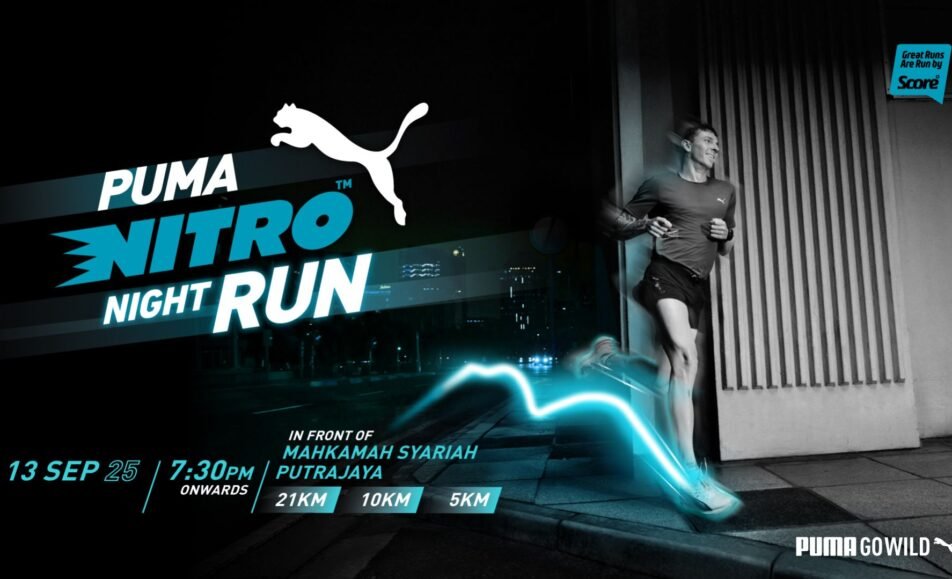 PUMA Nitro Night Run 2025 event banner