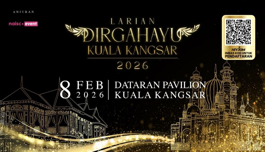 Larian Dirgahayu Kuala Kangsar 2026 event banner