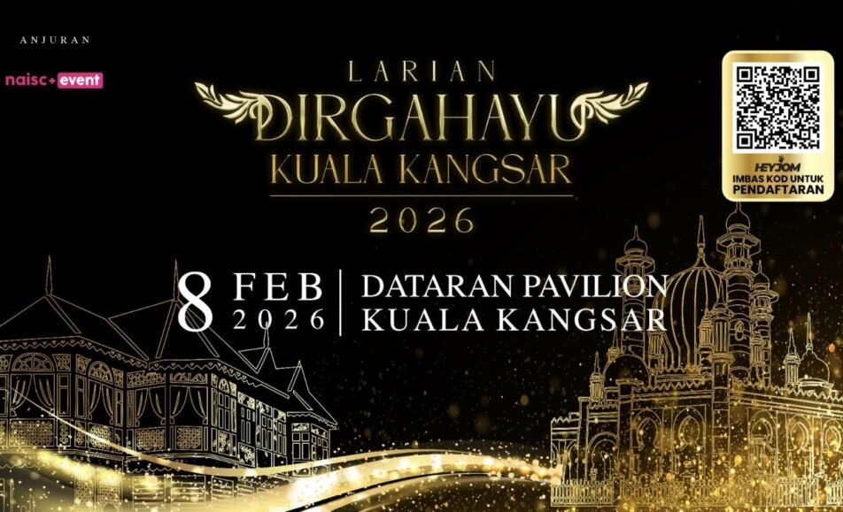 Larian Dirgahayu Kuala Kangsar 2026 event banner