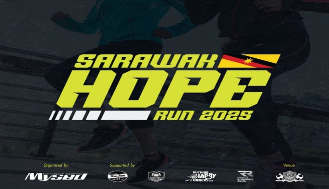 Sarawak Hope Run 2025 event banner