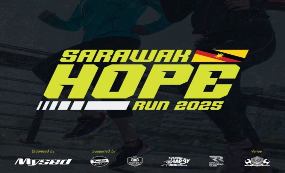 Sarawak Hope Run 2025 event banner