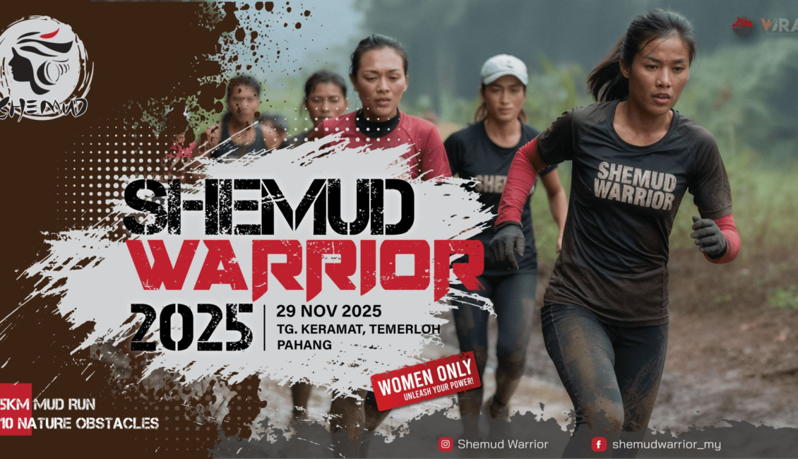 SHEMUD Warrior 2025 event banner