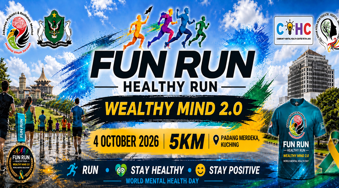 Fun Run Healthy Run Wealthy Mind 2.0 2026 event banner
