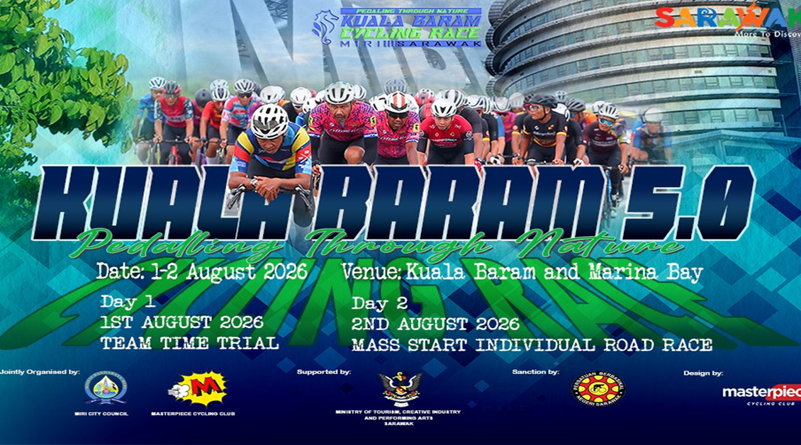 KUALA BARAM CYCLING RACE 5.0 – 2026 event banner