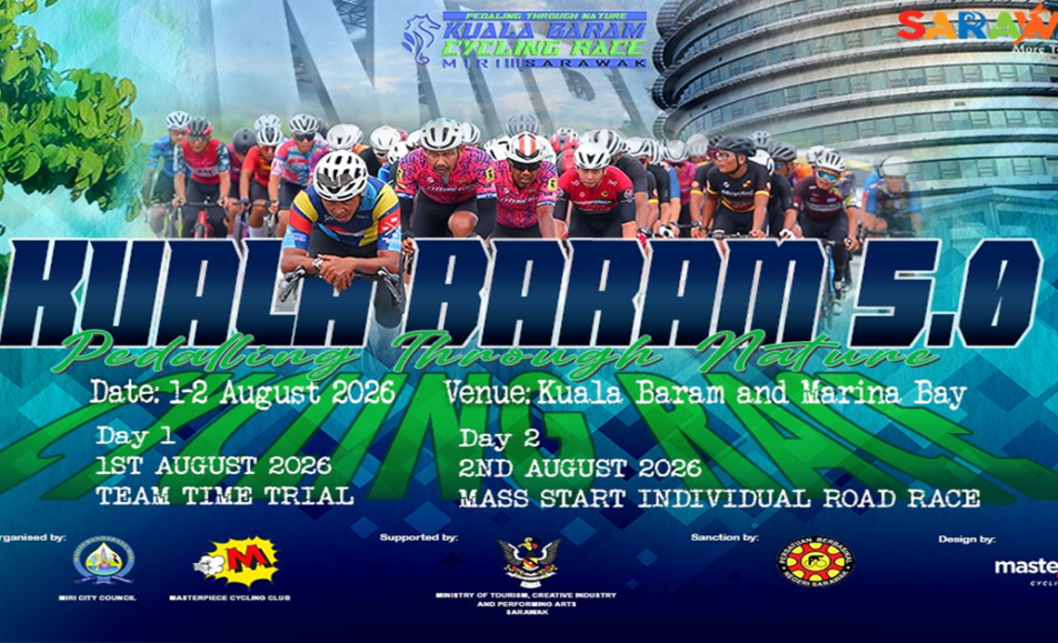 KUALA BARAM CYCLING RACE 5.0 – 2026 event banner
