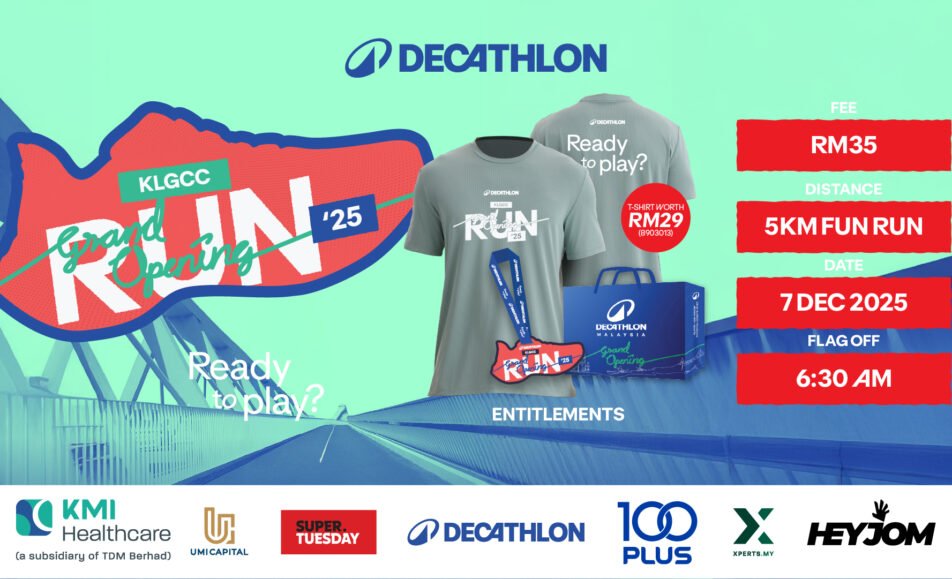 Decathlon KLGCC Fun Run Series 2025 event banner