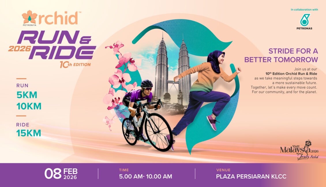 Petronita Orchid Run & Ride 2026 event banner