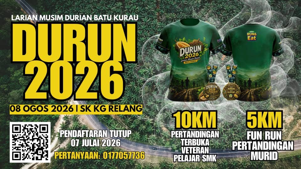 Larian Musim Durian Batu Kurau (DURUN 2026) event banner