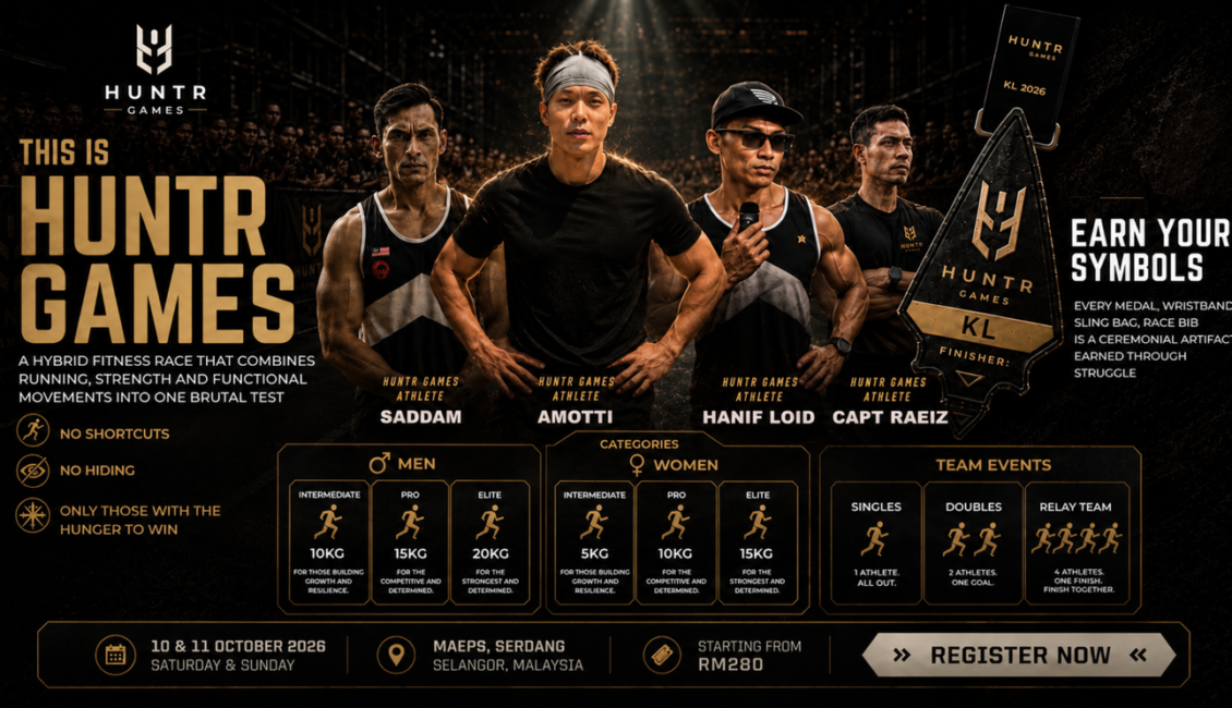 HUNTR GAMES KL 2026 event banner