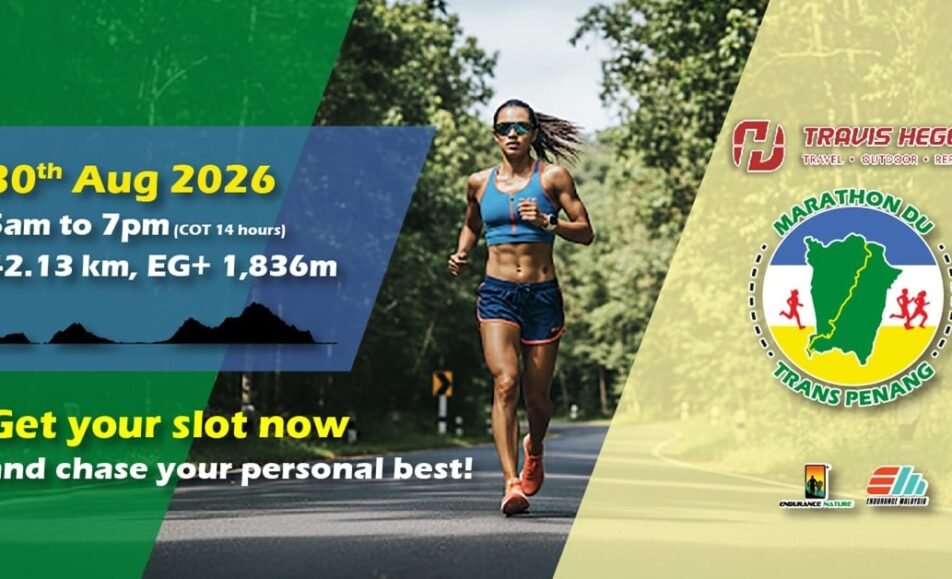 Travis Hegel Marathon du Trans Penang 2026 event banner
