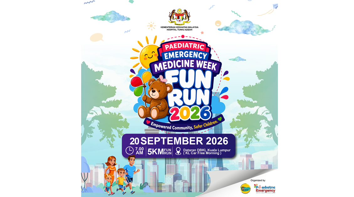 Paediatric Emergency Medicine Week Fun Run 2026 event banner