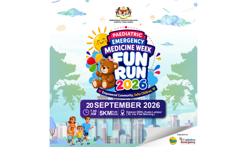 Paediatric Emergency Medicine Week Fun Run 2026 event banner