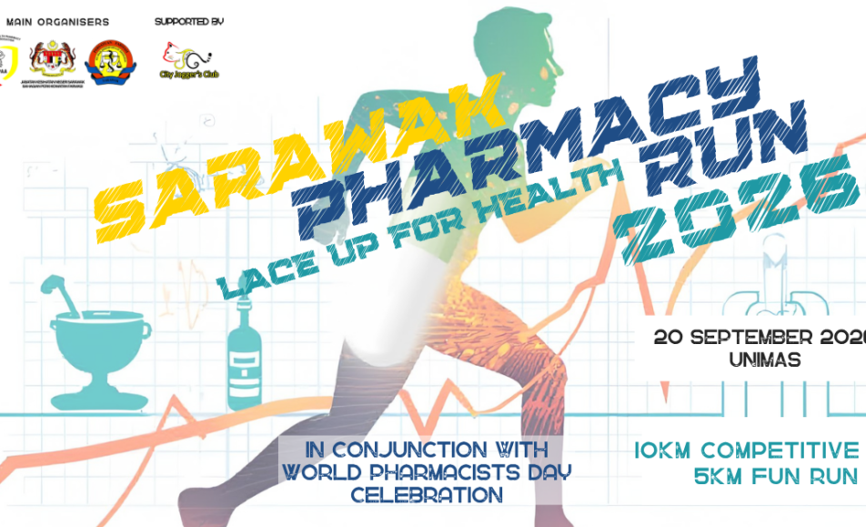 Sarawak Pharmacy Run 2026 event banner