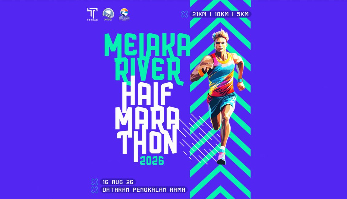 Melaka River Half Marathon 2026 event banner
